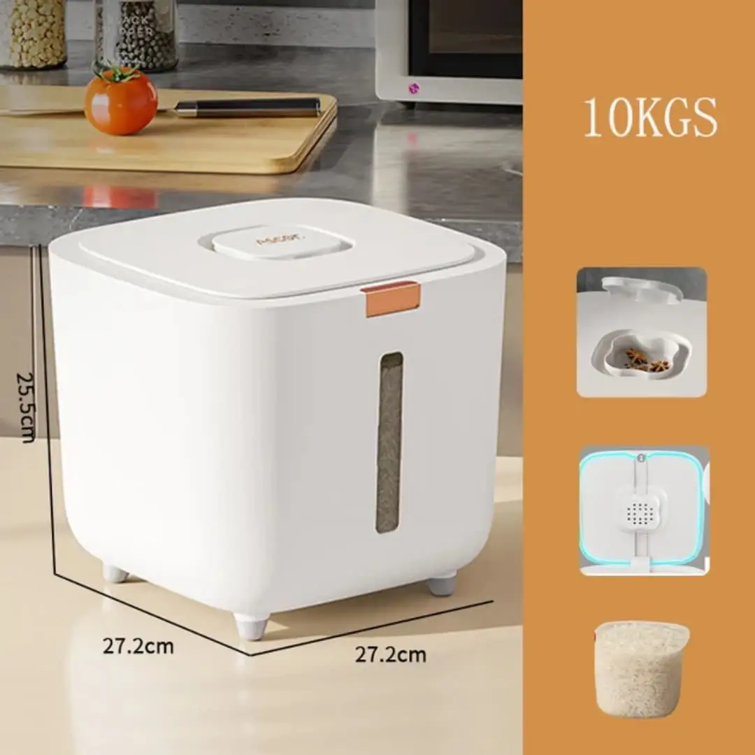 Premium Airtight Rice Storage Box 5KG/10KG/15KG