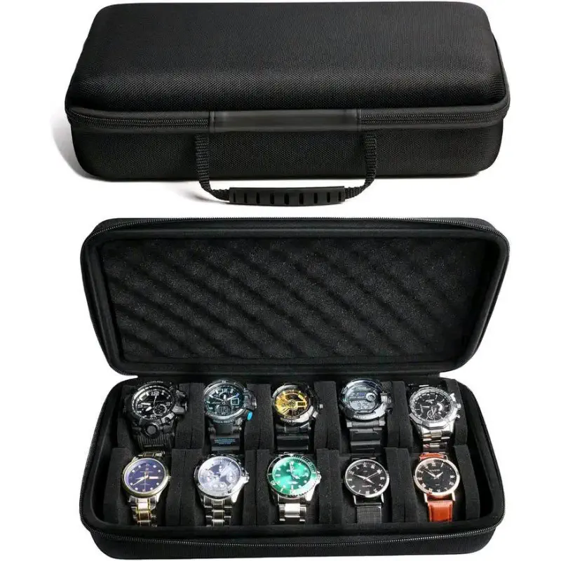 Premium Travel Watch Storage Case